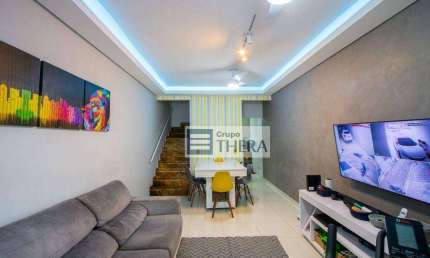 Sobrado à venda, 126 m² por R$ 638.000,00 - Vila Linda - Santo André/SP