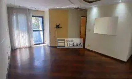Apartamento com 3 dormitórios para alugar, 90 m² por R$ 4.152,43/mês - Jardim - Santo André/SP