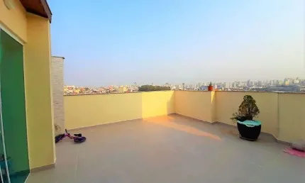 Cobertura com 4 dormitórios para alugar, 150 m² por R$ 5.420,00/mês - Vila Metalúrgica - Santo André/SP