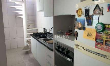 Cobertura com 2 dormitórios à venda, 90 m² por R$ 380.000,00 - Vila Pires - Santo André/SP