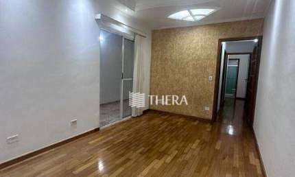 Apartamento com 2 dormitórios para alugar, 72 m² por R$ 2.422,89/mês - Vila Príncipe de Gales - Santo André/SP