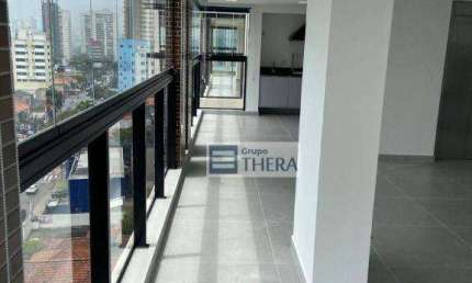 Apartamento com 3 dormitórios para alugar, 133 m² por R$ 8.485,00/mês - Jardim - Santo André/SP