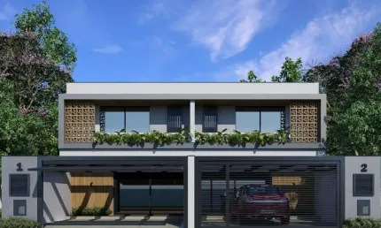 Sobrado geminado no jardim sofia com 3 quartos para venda, 140 m²