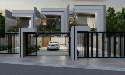 Sobrado geminado no santo antônio com 3 quartos para venda, 175 m²