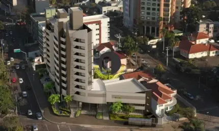 Apartamento novo, com 121,71m² à venda no  Centro,  cidade de Curitiba - PR.