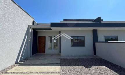 Casa com 2 dormitórios à venda, 61 m² por R$ 319.000,00 - São José - Itapoá/SC