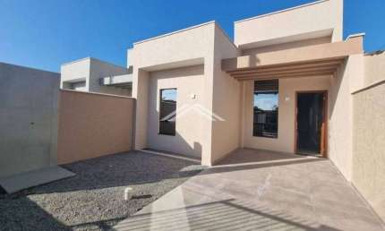 Casa com 3 dormitórios à venda, 77 m² por R$ 420.000,00 - Paese - Itapoá/SC