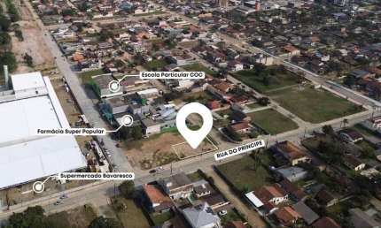 Terreno para locação por R$ 1.900,00, localizado no Residencial Príncipe - Itapoá SC