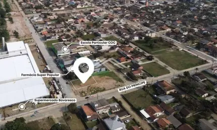 Terreno para locação por R$ 1.450,00, localizado no Residencial Príncipe - Itapoá SC