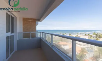 Apartamento 2 quartos 1 suíte varanda 2 vagas vista mar