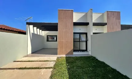 Casa com 03 quartos com suíte a venda no bairro ouro fino em são jose dos pinhais
