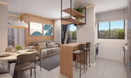 Residencial dumont, apartamento a venda na planta no pedro moro em são jose dos pinhais