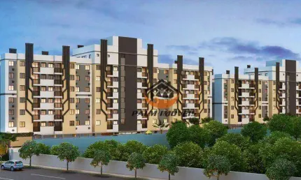 Ótimo apartamento com 1 dormitório à venda, 44 m² por R$ 420.400 - Cidade Industrial - Curitiba/PR