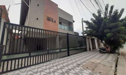 Casa em condomínio fechado com 2 quartos à venda na Rua José Bestilleiro Lopez, 618, Nova Mirim, Praia Grande, 55 m2 por R$ 270.000