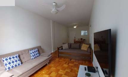 Apartamento à venda em Santos-SP, bairro Aparecida: 1 quarto, 1 sala, 1 banheiro, 1 vaga, 70m² de área. Venha conferir!