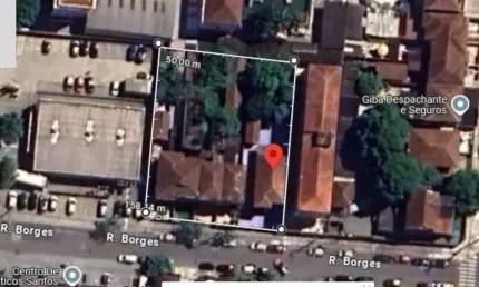 Terreno à venda em Santos-SP, Macuco: 1.540,00 m² de área! Aproveite essa oportunidade única!
