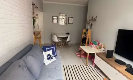Confira este incrível apartamento à venda em santos-sp, marapé: 2 quartos, 1 banheiro, 1 vaga, 62,13m² de área!