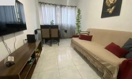 Apartamento à venda em Santos-SP, Marapé: 1 quarto, 1 sala, 1 banheiro, 1 vaga, 52m² de área. Imperdível oportunidade!
