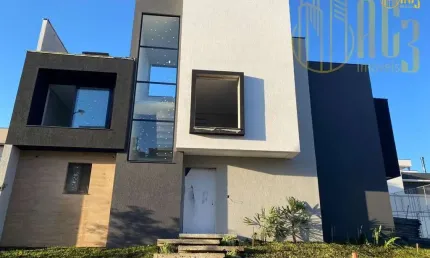 Casa com 4 quartos à venda na rua fernando de noronha, 2590, santa cândida, curitiba, 194 m2 por r$ 1.535.000