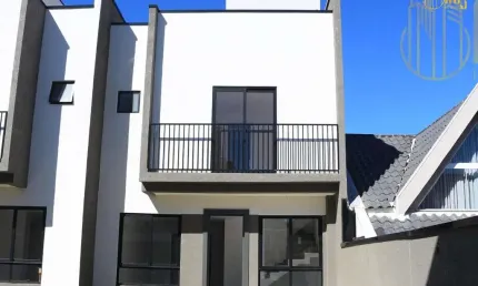 Casa em condomínio fechado com 3 quartos à venda na rua professor joão duck filho, xaxim, curitiba, 100 m2 por r$ 627.000