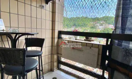 Apartamento com 2 dormitórios à venda, 117 m² por R$ 449.000,00 - Marapé - Santos/SP