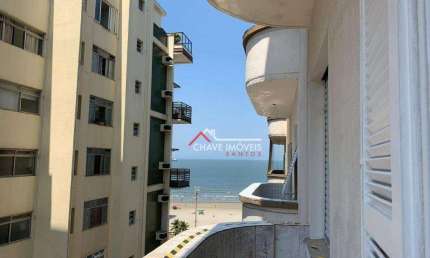 Apartamento com 3 dormitórios, 160 m² - venda por R$ 880.000,00 ou aluguel por R$ 7.000,02/mês - Gonzaga - Santos/SP