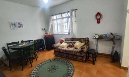 Apartamento com 1 dormitório à venda, 67 m² por R$ 300.000,00 - Itararé - Santos/SP