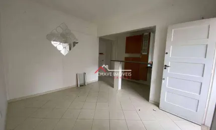 Apartamento com 1 dormitório para alugar, 41 m² por R$ 2.500,02/mês - Gonzaga - Santos/SP