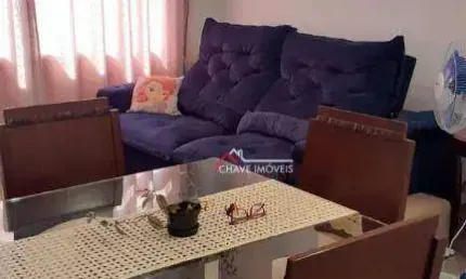 Apartamento à venda, 83 m² por R$ 490.000,00 - Aparecida - Santos/SP