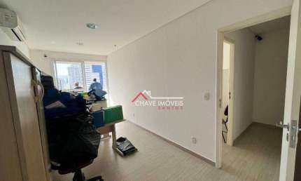 Sala, 48 m² - venda por R$ 500.000,00 ou aluguel por R$ 5.000,01/mês - Boqueirão - Santos/SP