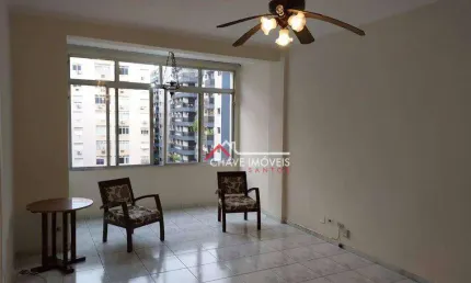 Apartamento com 3 dormitórios à venda, 150 m² por r$ 690.000,00 - boqueirão - santos/sp