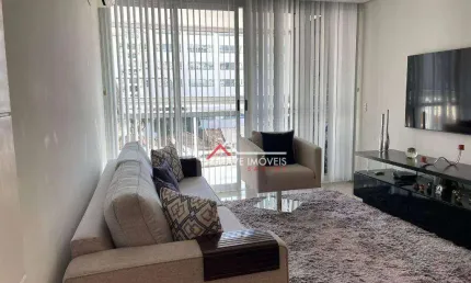 Apartamento com 2 dormitórios à venda, 114 m² por R$ 1.350.000,00 - Pompéia - Santos/SP