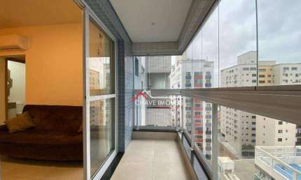 Apartamento à venda, 52 m² por R$ 760.000,00 - Embaré - Santos/SP