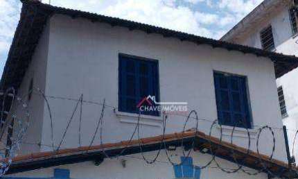 Terreno à venda, 300 m² por R$ 2.900.000,00 - Embaré - Santos/SP