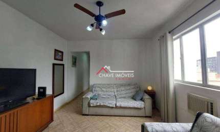 Apartamento com 2 dormitórios à venda, 68 m² por R$ 450.000,00 - Vila Matias - Santos/SP