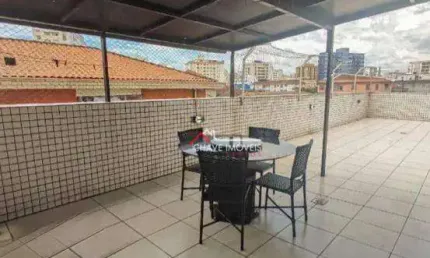 Apartamento garden à venda, 79 m² por r$ 650.000,00 - macuco - santos/sp
