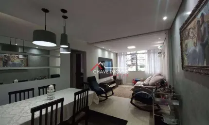 Apartamento com 2 dormitórios à venda, 70 m² por R$ 649.000,00 - Aparecida - Santos/SP
