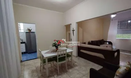 Apartamento com 2 dormitórios à venda, 65 m² por R$ 350.000,00 - Embaré - Santos/SP