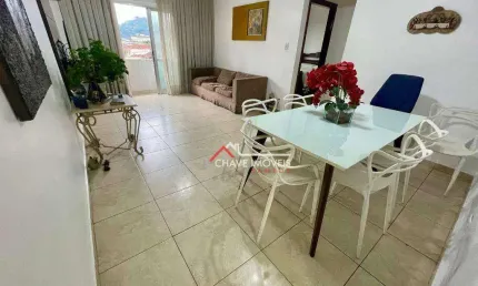 Apartamento à venda, 87 m² por R$ 435.000,00 - Vila Matias - Santos/SP