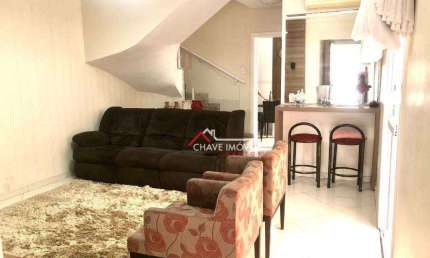 Sobrado com 3 dormitórios à venda, 120 m² por R$ 799.000,00 - Marapé - Santos/SP