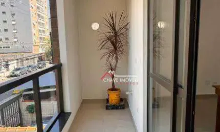 Casa nova com 2 dormitórios suítes e varanda, à venda, 93 m² por R$ 790.000 - Aparecida - Santos/SP