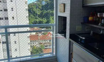 Apartamento com 4 dormitórios à venda, 131 m² por R$ 1.171.000,00 - Marapé - Santos/SP