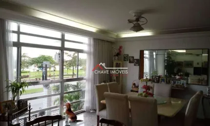 Apartamento com 3 dormitórios à venda, 156 m² por r$ 1.380.000,00 - gonzaga - santos/sp