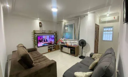 Casa com 2 dormitórios à venda, 125 m² por r$ 850.000,00 - aparecida - santos/sp