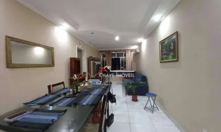 Apartamento com 2 dormitórios à venda, 75 m² por r$ 465.000,00 - embaré - santos/sp