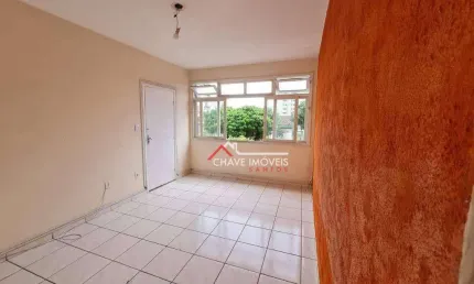 Apartamento à venda com 82m² , com 2 dormitório, vaga de garagem suficiente, bairro: boqueirao - santos/sp
