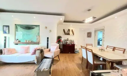 Apartamento com 2 dormitórios à venda, 106 m² por r$ 850.000,00 - pompéia - santos/sp