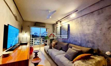 Apartamento com 2 dormitórios à venda, 63 m² por R$ 550.000,00 - Aparecida - Santos/SP