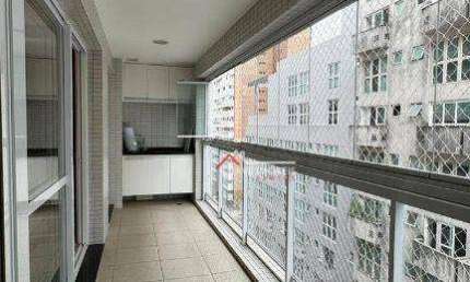 Apartamento para alugar, 70 m² por R$ 6.200,01/mês - Gonzaga - Santos/SP