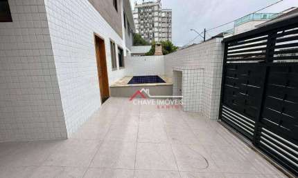 Sobrado à venda, 140 m² por R$ 1.437.000,00 - Vila Belmiro - Santos/SP